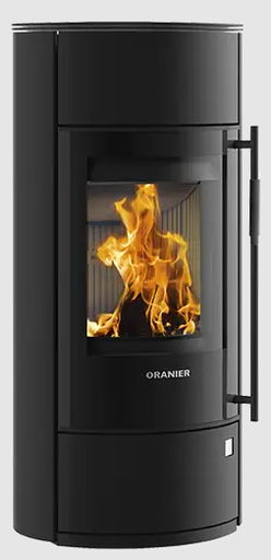 [555311] Oranier Kaminofen Polar Neo Blackline