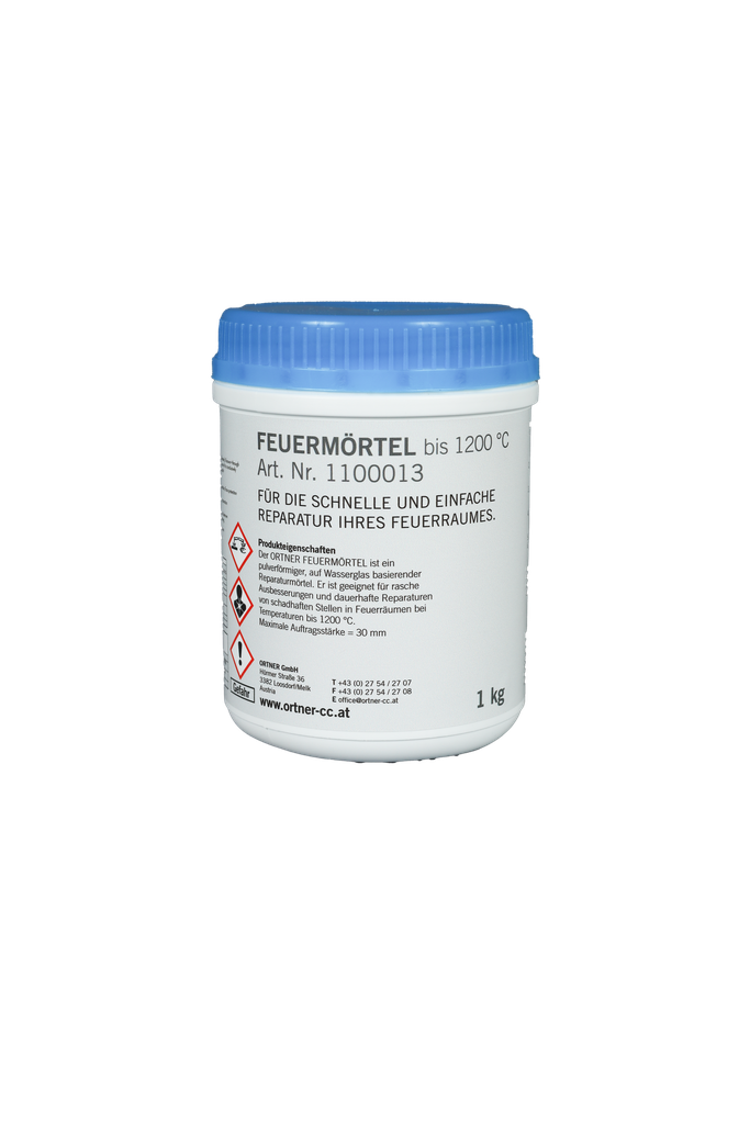 Feuermörtel 1200°C Ortner