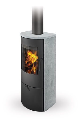 Romotop Kaminofen Alpera G02 Sonderanfertigung