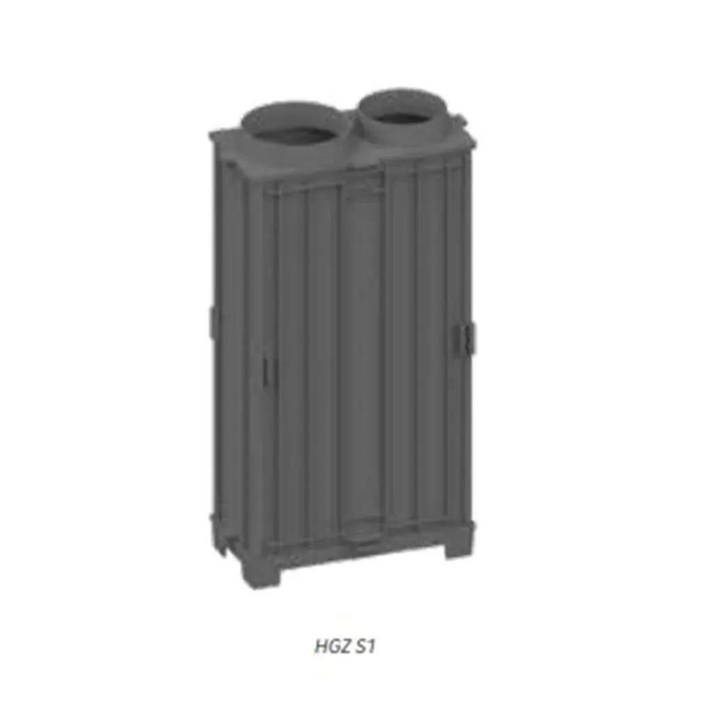 HGZ S1 Guss Camina & Schmid Nachheizkasten
