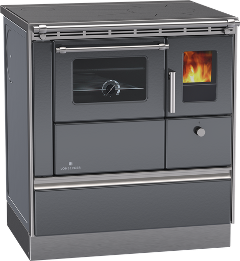 Lohberger Herd Rega 75 anthrazit