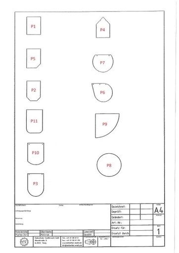 Bodenplatte Muldenthal