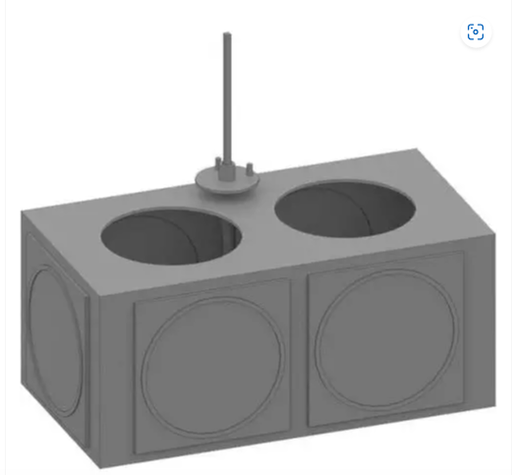 Anheizbox für Nachheizkästen