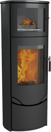 Lotus Kaminofen Prio 7 mit Warmhaltefach