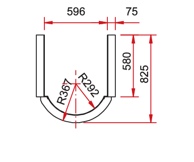 Tragrahmen Ronda 55