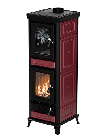 Thermorossi Kaminofen Agnese Evo 5 mit Backfach