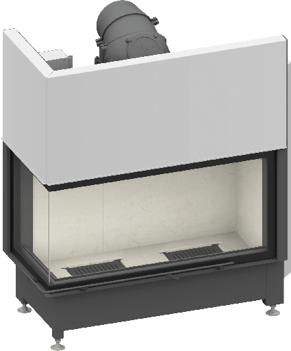 Camina & Schmid Kamineinsatz Ekko L 100(45)h