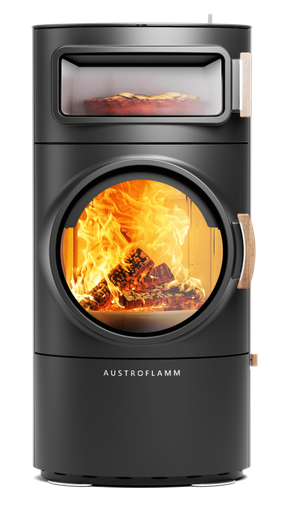 [086001] Austroflamm Kaminofen Clou XTRA Back