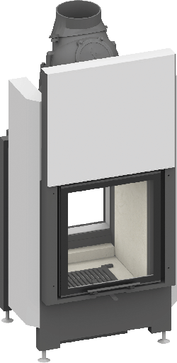 Camina & Schmid Kamineinsatz Lina TV 45h